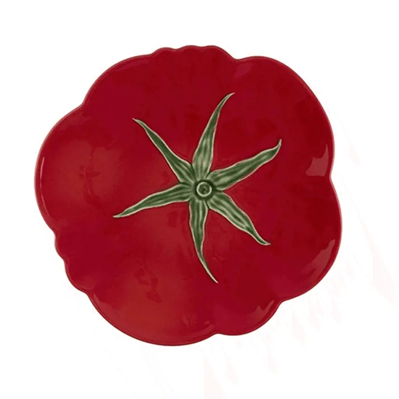 Bordallo Pinheiro Tomato Dinner Plate